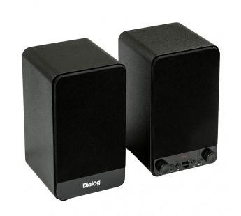 Колонки Dialog AJ-13 BLACK Jazz 2.0, 2*15W RMS, Bluetooth, USB+microSD reader#1355075