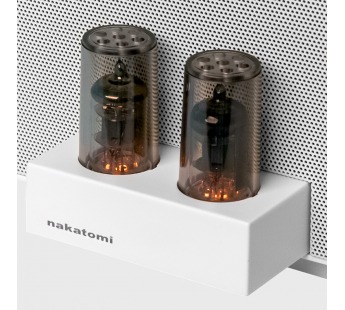 Колонки Nakatomi OS-12 WHITE - акустические колонки 1.0, 37W RMS, Bluetooth, NFC, цвет белый#1785205