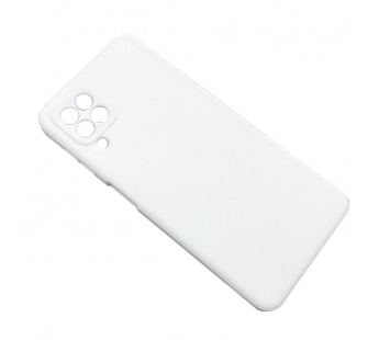 Чехол Samsung A22 (2021) Microfiber Белый#1653060