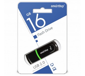 USB-флеш 16GB Smartbuy Paean Черный#1395087