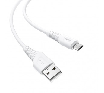 Кабель USB - micro USB Hoco X58 Airy silicone (100 см) (white)#1394433