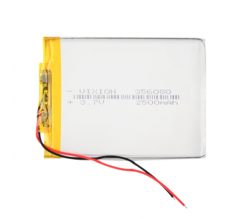 Аккумулятор универсальный 35x60x80 mm 2500mAh (3,7V Li-Pol) (Vixion)#1561114