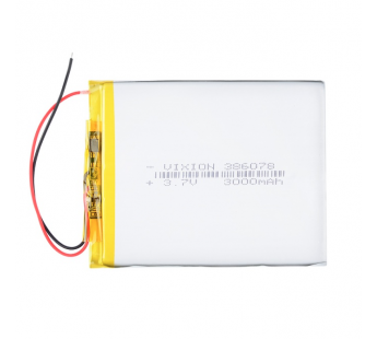 Аккумулятор универсальный 38x60x78 mm 3000mAh (3,7V Li-Pol) (Vixion)#1620615