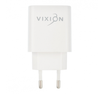 СЗУ VIXION L16 (1-USB 3A/1-Type-C Power Delivery) 20W (белый)#1619935