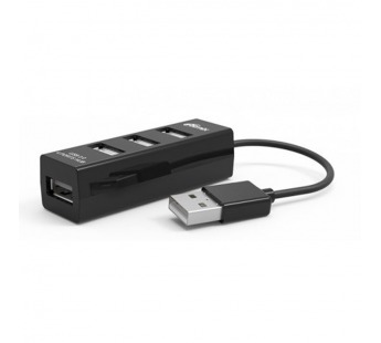 USB-HUB RITMIX CR-2402, черный, USB 2.0, 4 порта (1/120)#1410380