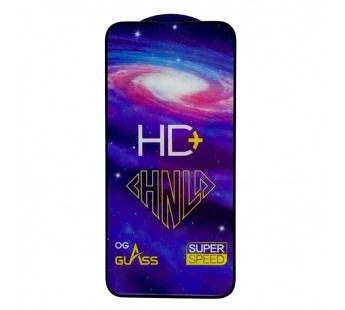 Защитное стекло iPhone 13 Mini (HD+) тех упаковка Черное#1455741