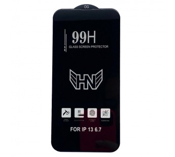Защитное стекло iPhone 13 Pro Max (99H HN) тех упаковка Черное#1455314