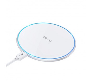 Беспроводное зарядное устройство Hoco CW6 Pro 15W, цвет белый#2132094