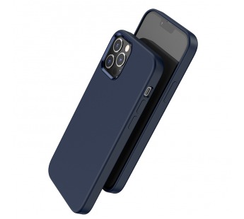 Чехол Hoco Pure series для IPhone13 Pro (6.1) Soft Touch, синий сапфир#1469463