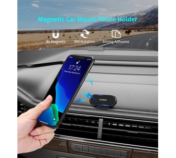 Автомобильный магнитный держатель смартфона на панель овальный 360 Floveme#1491063