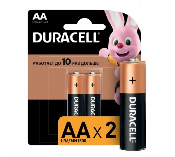 Батарейка DURACELL LR06 2BL ( MN1500 ) (24)#1505058