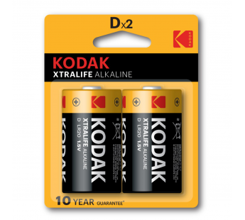 Батарейка KODAK LR20/2BL XTRALIFE Alkaline (20)#1505063