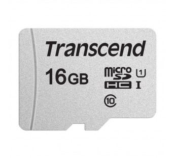 Карта памяти MicroSD 16GB Transcend 300S UHS-I U1 без адаптера#2117158