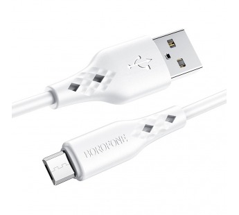                         Кабель Micro USB Borofone BX48 2.4A 1m (белый)#1588411