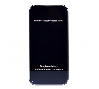 Защитное стекло Full Screen 2,5D приват для Apple iPhone 13/iPhone 13 Pro (black)  тех уп#1699447
