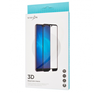 Защитное стекло 3D для Huawei Honor 9S/Y5p (черный) (VIXION)#1620544