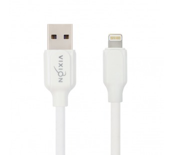 Кабель USB VIXION (K28i) 3,5A для iPhone Lightning 8 pin (1м) (белый)#1587991