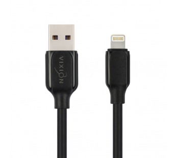 Кабель USB VIXION (K28i) 3,5A для iPhone Lightning 8 pin (1м) (черный)#1587989