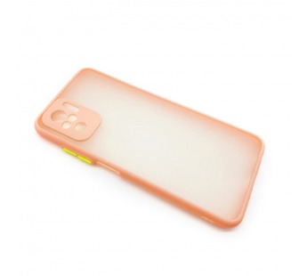 Чехол Xiaomi Redmi Note 10/Note 10S (2021) Противоударный Матовый Розовый Песок#1615538