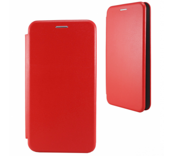 Чехол Xiaomi Redmi 9T (2021) Книжка Stylish Кожа Красный#1608361