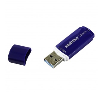 Флэш накопитель USB 256 Гб Smart Buy Crown 3.0 (blue) (114848)#1641908