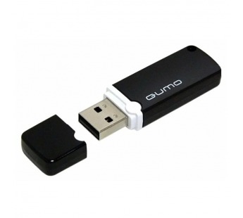 Флэш накопитель USB 64 Гб Qumo Optiva OFD-02 (black) (102314)#1625149