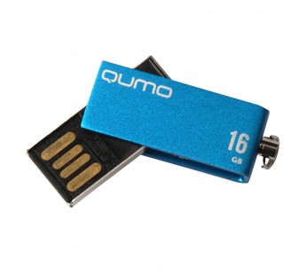 Флэш накопитель USB 16 Гб Qumo Fold (blue) (133036)#2096861