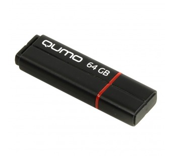 Флэш накопитель USB 64 Гб Qumo Speedster 3.0 (black) (98914)#2084744