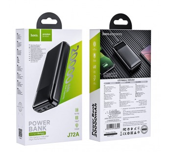Внешний аккумулятор Hoco J72A Easy 20000mAh (USB*2) (black)#1811783
