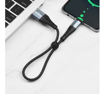 Кабель USB - Type-C Hoco X38 Cool Charging 0,25 (black)#1984205