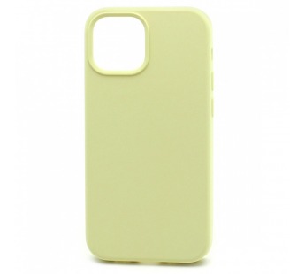 Чехол-накладка Silicone Case без лого для Apple iPhone 13 mini (полная защита) (051) светло желтый#2033039