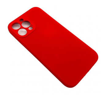 Чехол iPhone 13 Pro Max Silicone Case (Full Camera/No Logo) №12 Красный#2036679