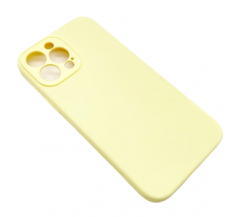 Чехол iPhone 13 Pro Max Silicone Case (Full Camera/No Logo) №24 Ароматный Крем#2036669