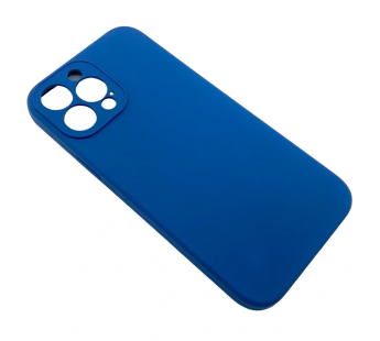 Чехол iPhone 13 Pro Max Silicone Case (Full Camera/No Logo) №27 Синий#2036666