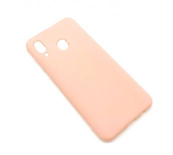 Чехол Samsung A20/A30/M10S (2019) Силикон Матовый Розовый Песок#1638178