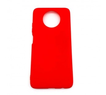 Чехол Xiaomi Redmi Note 9T (2021) Силикон Матовый Красный#1784435