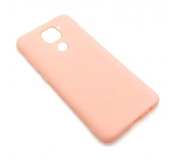 Чехол Xiaomi Redmi Note 9/10X 4G (2020) Силикон Матовый Розовый Песок#1638189