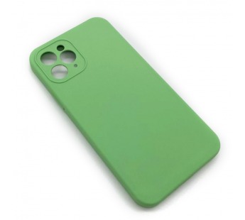 Чехол iPhone 11 Pro Silicone Case (Full Camera/No Logo) №16 Мятно-Зеленый#1619987