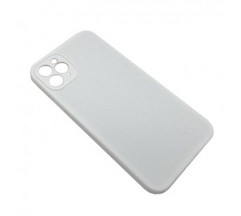 Чехол iPhone 11 Pro Max Silicone Case (Full Camera/No Logo) №02 Белый#1620093