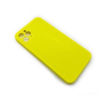 Чехол iPhone 11 Pro Max Silicone Case (Full Camera/No Logo) №09 Блестящий Желтый#1619087