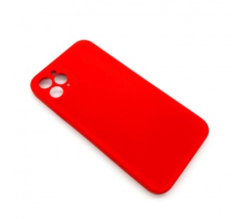 Чехол iPhone 11 Pro Max Silicone Case (Full Camera/No Logo) №12 Красный#1619084