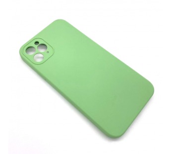 Чехол iPhone 11 Pro Max Silicone Case (Full Camera/No Logo) №16 Мятно-Зеленый#1619071