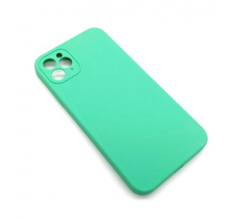 Чехол iPhone 11 Pro Max Silicone Case (Full Camera/No Logo) №25 Зеленый#1619079