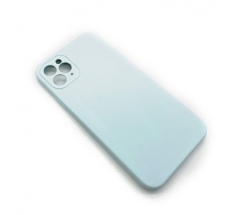 Чехол iPhone 11 Pro Max Silicone Case (Full Camera/No Logo) №26 Бриллиантово-Голубой#1619080