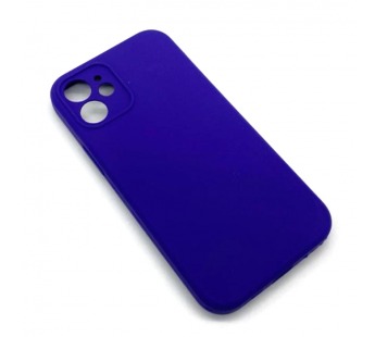 Чехол iPhone 12 Mini Silicone Case (Full Camera/No Logo) №06 Темно-Фиолетовый#1619593