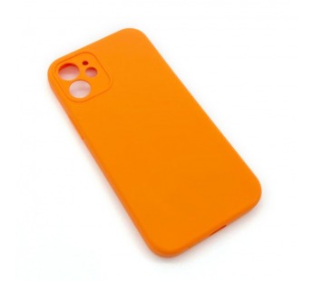 Чехол iPhone 12 Mini Silicone Case (Full Camera/No Logo) №10 Папайя#1619896