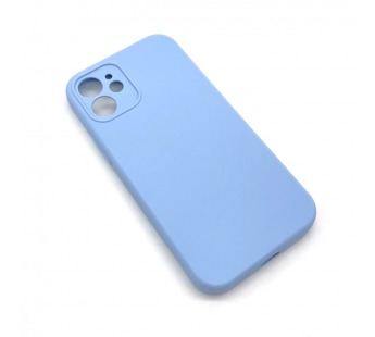 Чехол iPhone 12 Mini Silicone Case (Full Camera/No Logo) №11 Сиренево-Фиолетовый#1619892