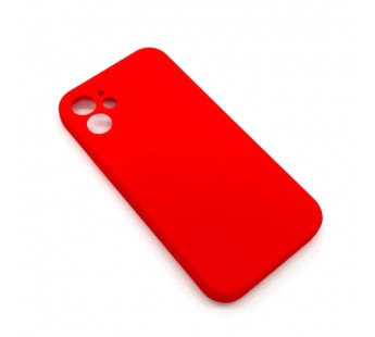 Чехол iPhone 12 Mini Silicone Case (Full Camera/No Logo) №12 Красный#1619890