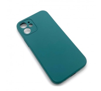 Чехол iPhone 12 Mini Silicone Case (Full Camera/No Logo) №13 Сосновая Хвоя Зеленая#1619891