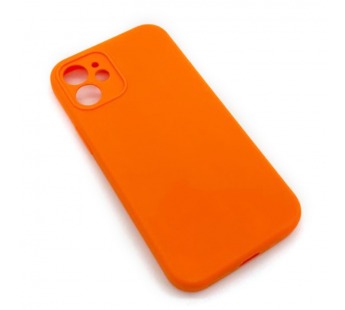 Чехол iPhone 12 Mini Silicone Case (Full Camera/No Logo) №22 Абрикос Оранжевый#1619923